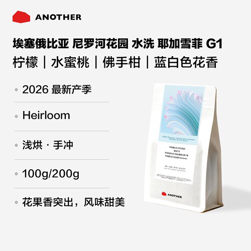别处咖啡埃塞耶加雪菲G1手冲豆