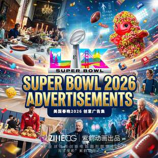 Super Bowl 2026 Advertisements 美国 2026年超级碗