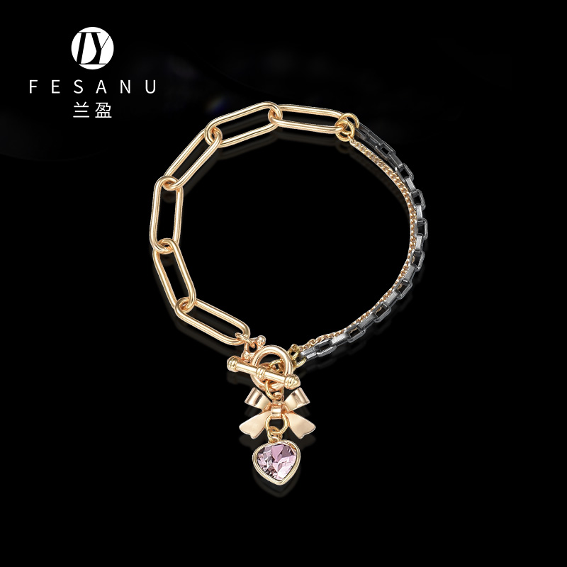 兰盈欧美风时尚水晶手链