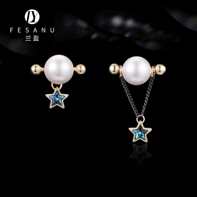 兰盈奥地利水晶高级感耳环