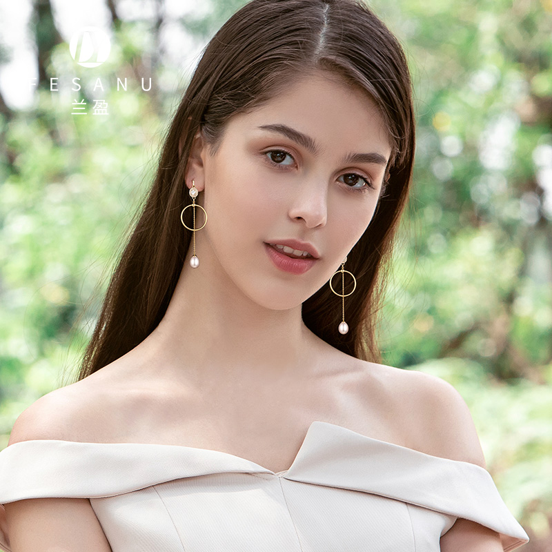 兰盈奥地利水晶耳环原创设计