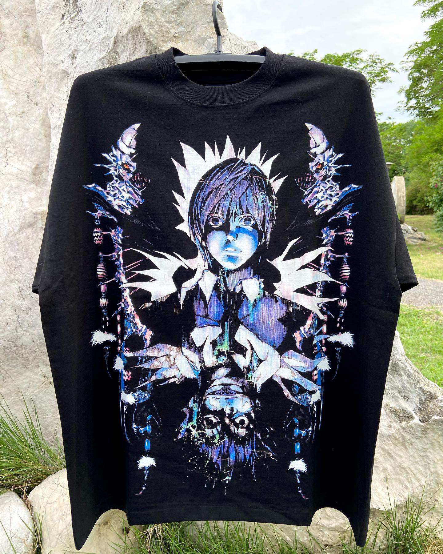 孤独星球动漫  death note ryuk shirt亚文化二次元穿搭潮牌短袖