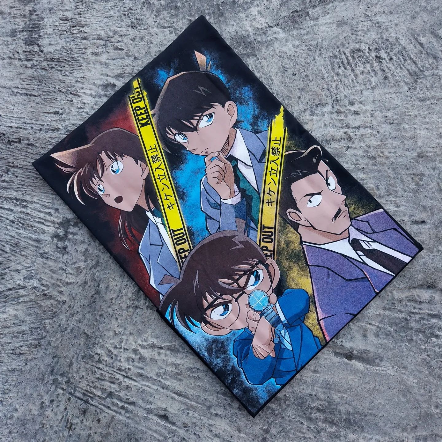 孤独星球动漫 Case Closed shirt ootd 90s日系潮牌复古短袖T恤