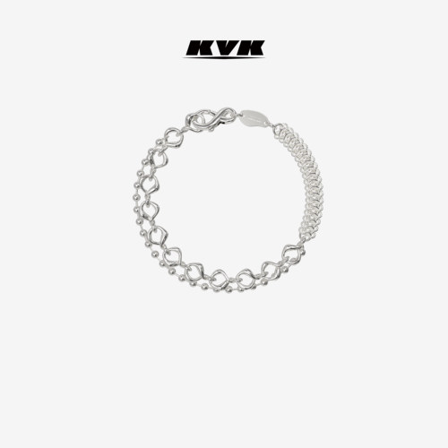 蛛序毒液拼接手链KVK简约女