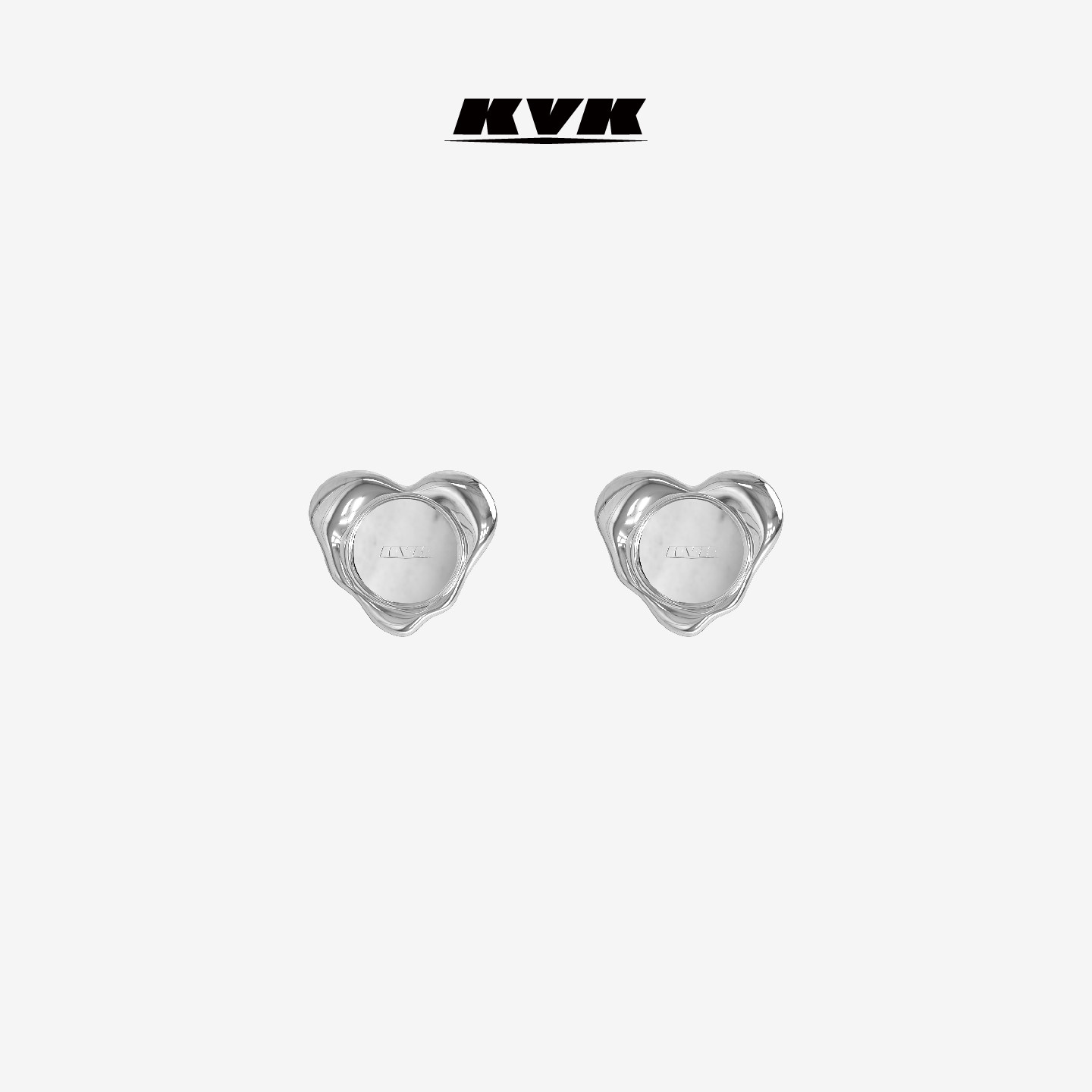 KVK高级感小众设计爱心耳饰图片