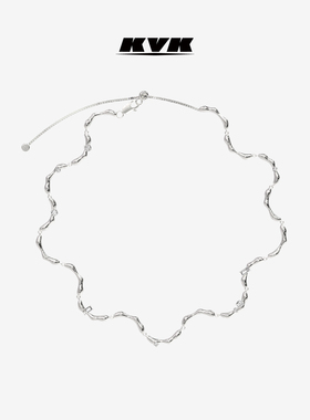 KVK CLOUD 云系列拼接CHOKER项链 徐梦洁同款锁骨链新款小众设计