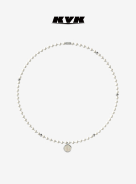 KVKCLOUD 云系列 原创锁骨链设计高级感珍珠吊坠女士小众项链