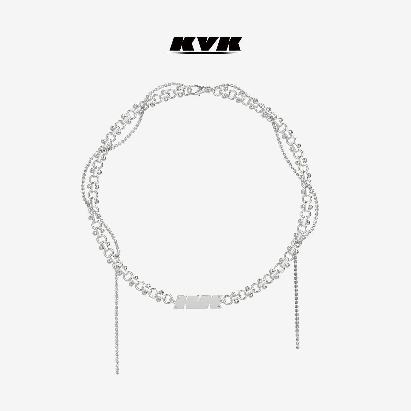 新织线流动组合项链KVK男女系列