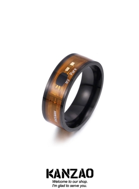 KANZAO  NTAG213芯片NFC智能戒指可穿戴智能手机设备智能饰品