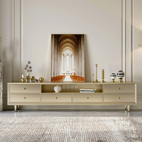 逸涵木业轻奢实木电视柜