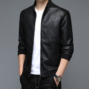 2023年春款潮流时尚休闲男士夹克长袖上衣P105图片