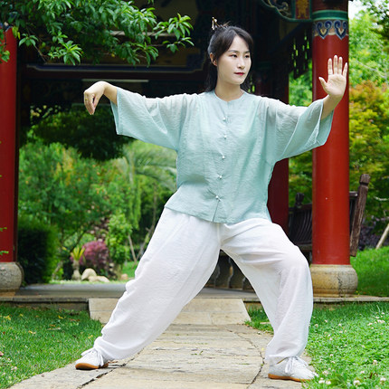感恩太极2026夏季新款太极服女武术服太极拳服练功服中国风表演服