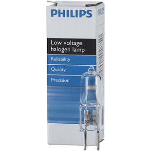 飞利浦卤素灯珠EVA 7023 7724 12V100W投影仪显微镜仪器卤钨灯泡