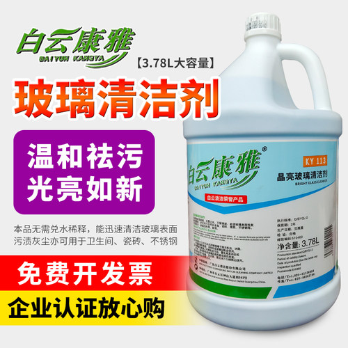 康雅玻璃水家用去污渍汽车清洁剂