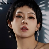 CC&OO神秘钱蛇系列流苏耳夹女原创设计无耳洞耳骨夹新款 耳环耳饰