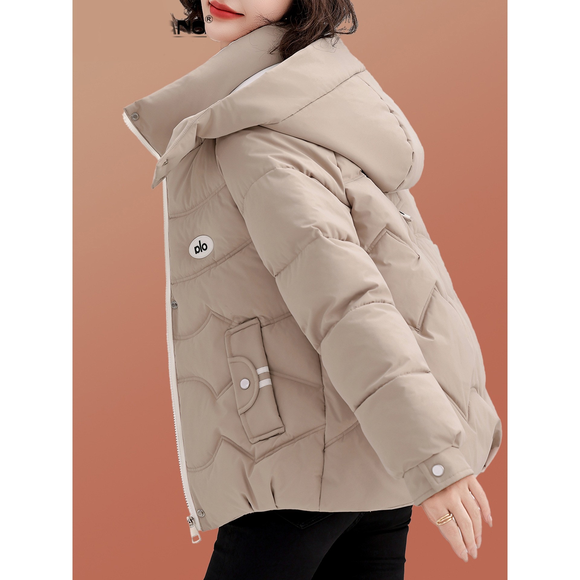 撤柜高品质女士短款羽绒棉服冬季新款妈妈装加厚保暖洋气夹棉外套