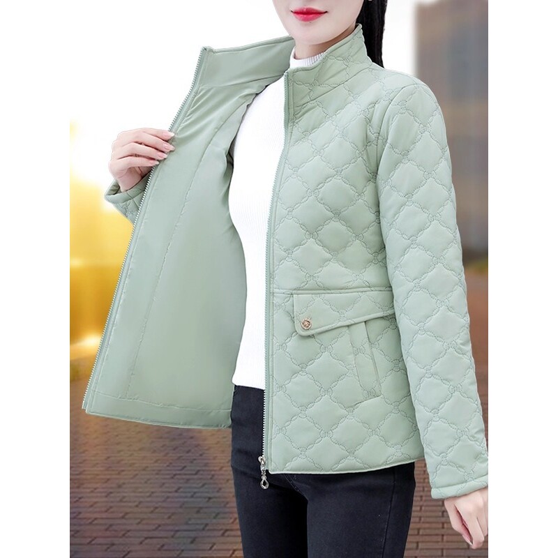 撤柜羽绒棉服女士年冬季新款休闲宽松加厚妈妈装保暖棉衣外套上衣