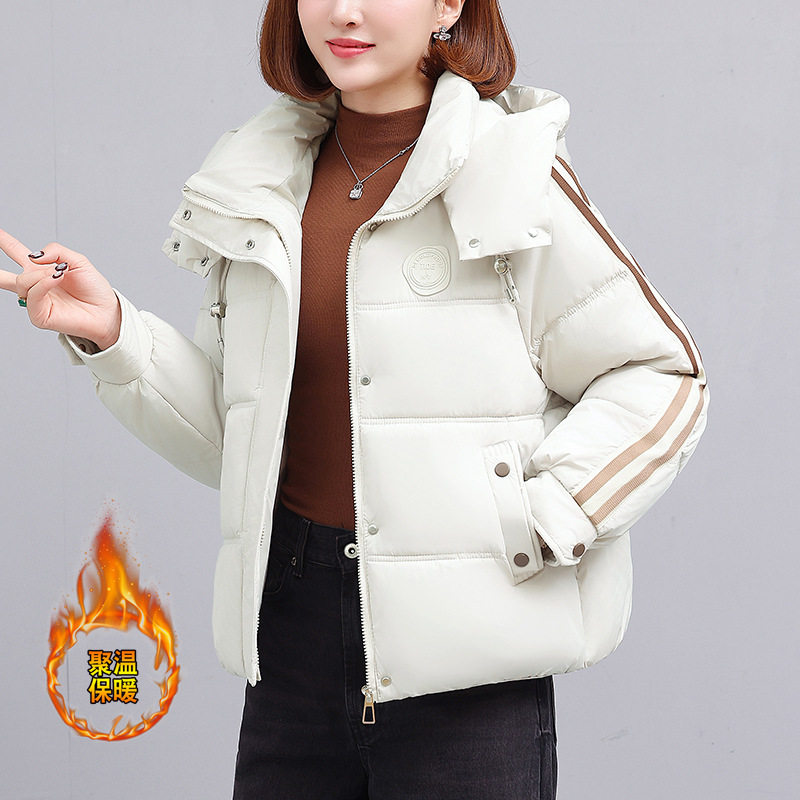 撤柜保暖加厚羽绒棉服女士新款冬季时尚减龄小个子棉衣面包服棉袄