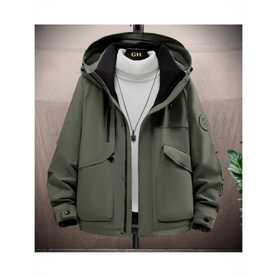 唯品会羽绒服男款冬季轻薄潮牌新款青少年学生加厚保暖防寒外套冬