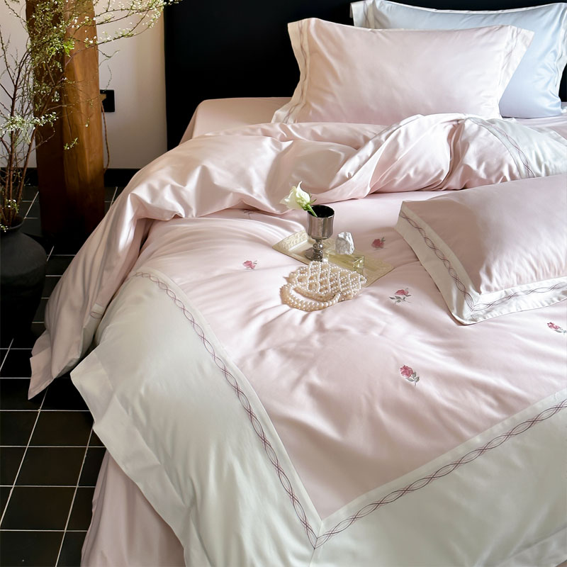 床单式四件套全棉轻奢风裸睡