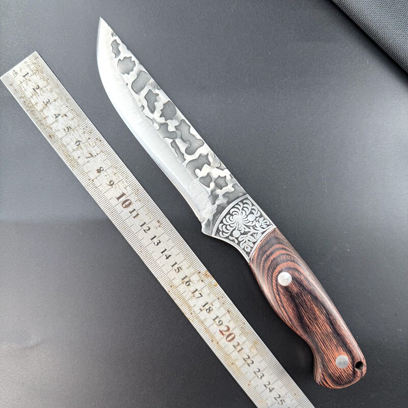 锋钢手工锻造剔骨蒙古分割锋利新款手把家用切肉水果刀精致高端