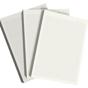 多利博士 草稿本小学生用一二三年级数学75g加厚草稿本高颜值可撕日字格列竖式专用草稿本初中生横线文稿纸