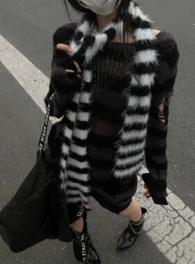 冬季围巾休闲男女同款围脖