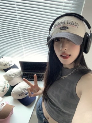 鸭舌帽出游韩版男女同款夏季宽檐