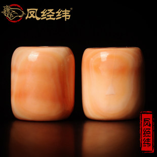 纯天然血贝壳藏式桶珠鼓珠顶珠腰珠隔珠路路通佛珠文玩散珠配件