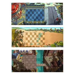 植物大战地图未来世界狂野西部海盗港湾巨浪沙滩作战图纸OPP薄膜