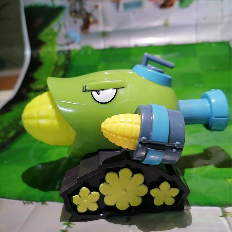 植物大战僵尸单个玉米加农炮二代可发射苹果迫击炮僵尸博士可弹射