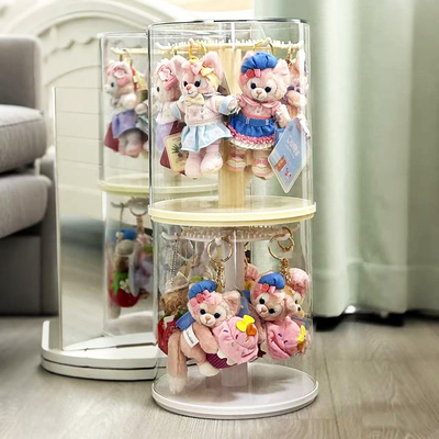 玲娜贝儿迪士尼挂件收纳盒旋转