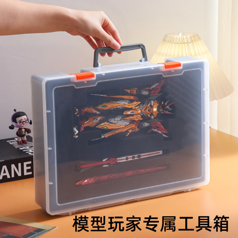 高达机甲MG收纳展示盒高达模型架图片