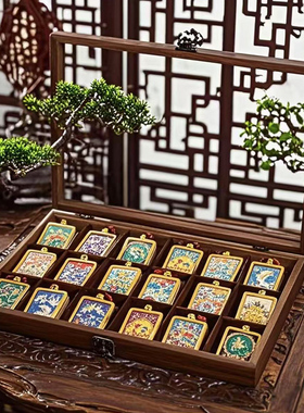 唐卡收纳盒子佛牌展示框