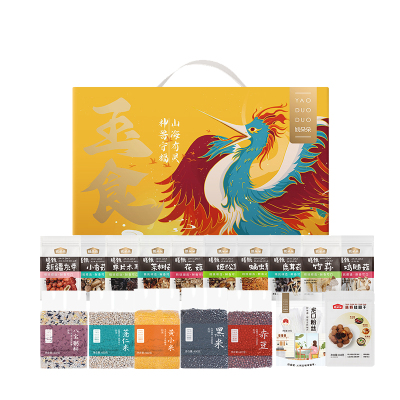 姚朵朵玉食神兽菌菇干货大礼盒2831克