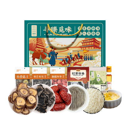 姚朵朵寻臻觅味礼盒1010g+香油60ml