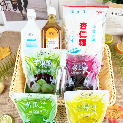抚水500ml瓶装杏仁按摩浴膏