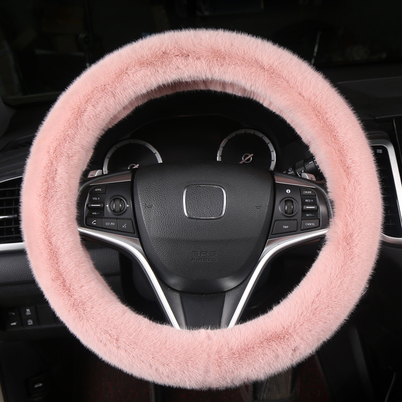 长城哈弗H6H4H2M6F5H1H5H7哈佛M4C30F7汽车毛绒方向盘套冬季把套