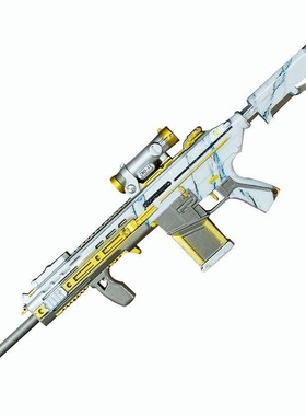 三角洲游戏同款M7战斗步枪怜悯模型武器近战模型合金工艺品摆件