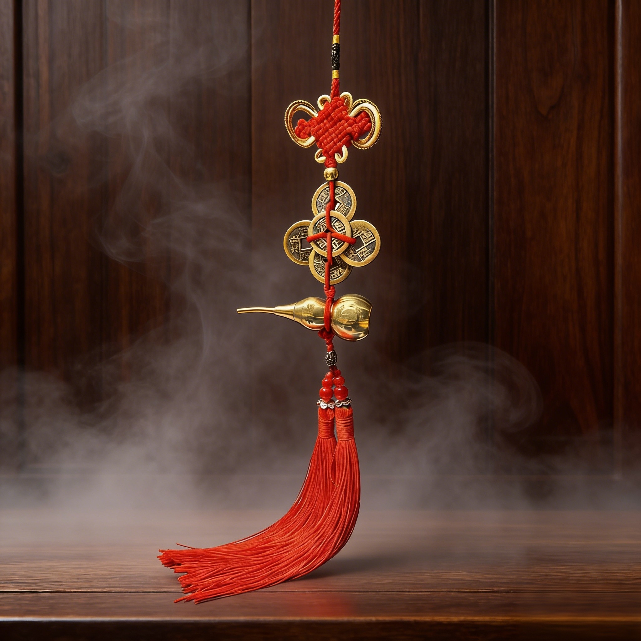 铜葫芦五帝钱挂件门对门卧室门上床头朝西玄关电梯厕所卫生间客厅