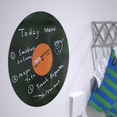 创意小白板写字板可擦写小黑板墙贴留言板家用教学用冰箱贴挂墙式