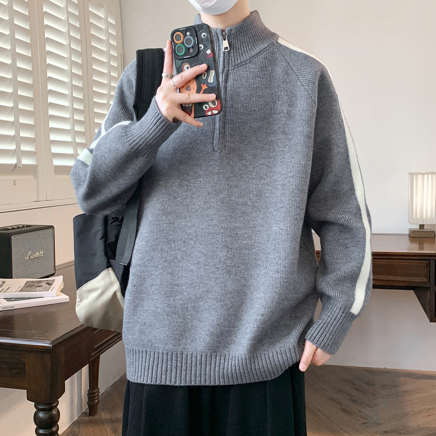 秋冬季新款加厚毛衣男青少年初中高中学生内搭线衣大童针织打底衫,男装,针织衫/毛衣,淘宝优惠券,粉丝福利购,淘宝优惠卷