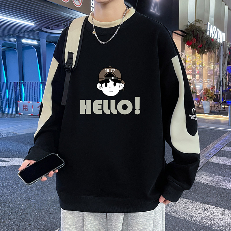 秋冬款卫衣男孩长袖t恤初中高中学生加绒加厚青少年大童保暖上衣,男装,卫衣,淘宝优惠券,粉丝福利购,淘宝优惠卷