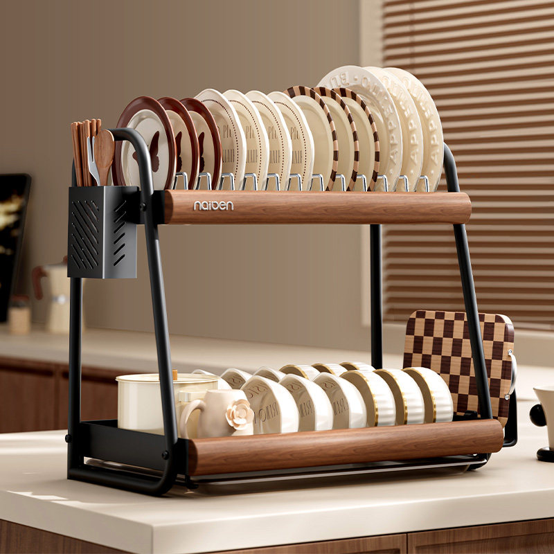 耐奔304不锈钢碗碟碗盘沥水架厨房置物架放碗架碗筷收纳盒多功能,厨房/烹饪用具,碗架,淘宝优惠券,粉丝福利购,淘宝优惠卷