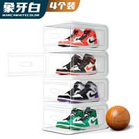 All-acrylic aj shoe box storage box, boot car transparent storage shoe cabinet, display men's basketball shoes storage box thumbnail 6