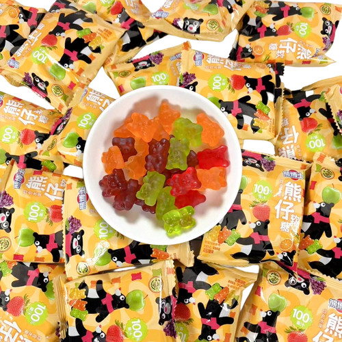 徐福记熊博士熊仔软糖250果汁软糖儿童零食休闲糖果趣味零食