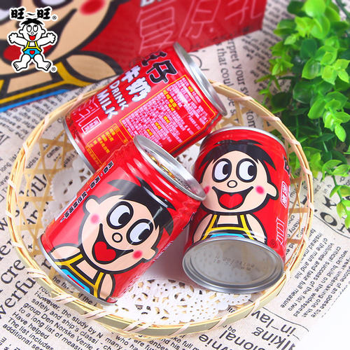 旺旺牛奶245ml*12罐0泡果奶办公早餐牛奶