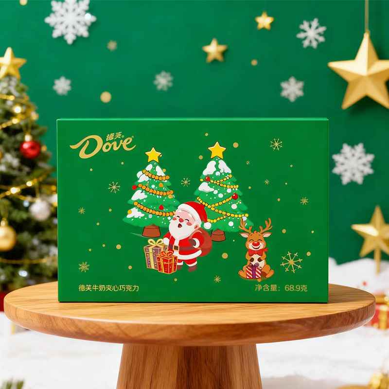 德芙心语圣诞节巧克力礼盒13粒