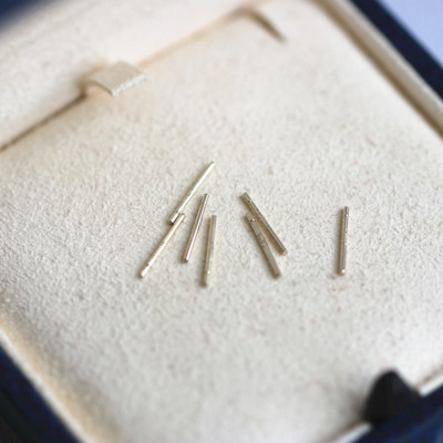 925银针单个防耳洞闭合单拍不发