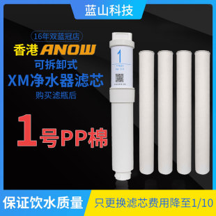 适用于小米xm净水器可拆PP棉1234号活性炭RO反渗透3in1三合一滤芯